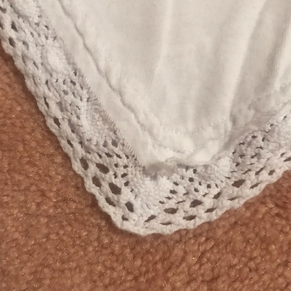 Color Me Cotton white top (made in USA ) - Picture 10 of 16